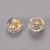 Brass & Plastic Ear Nuts KK-I664-04G-2