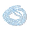 Natural Topaz Crystal Beads Strands G-P514-B02-01-3