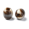 Two Tone Resin European Beads RESI-U008-06E-1