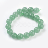 Natural Green Aventurine Beads Strands G-G099-10mm-17-2