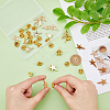 SUPERFINDINGS 30Pcs Star Alloy Brooches AJEW-FH0004-31A-3