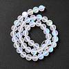 Synthetic Moonstone Beads Strands G-E573-01B-08-4