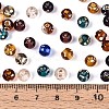 Picasso Baking Paint Glass Seed Beads SEED-N007-38A-01-4