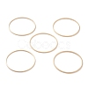 Brass Linking Rings KK-Y003-03K-G-1