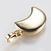Brass Pendant Cabochon Settings KK-G338-13G-2