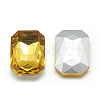 Pointed Back Glass Rhinestone Cabochons RGLA-T079-13x18mm-22-2