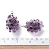 Autumn Theme Resin Pendants KY-I007-46-4