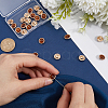 24Pcs Plastic Shank Buttons BUTT-GF0003-78A-3