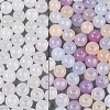 Transparent Glass UV Reactive Beads X-DGLA-F003-02-8mm-1