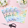 PVC Self-adhesive Label Stickers DIY-WH0013-60A-4