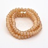 Full Rainbow Plated Faceted Rondelle Glass Beads Strands EGLA-J054-4x3mm-FR01-2