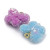 Druzy Resin Pendants RESI-M034-03-2