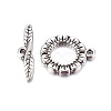 Tibetan Style Toggle Clasps LF11359Y-1