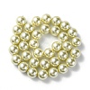 Eco-Friendly Dyed Glass Pearl Round Beads Strands HY-A002-12mm-RB012-2