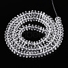 Transparent Glass Beads Strands GLAA-T025-6mm-07B-2