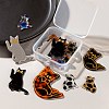 Cat/Kitten Pendant Kit for DIY Jewelry Making Finding Kit DIY-LS0004-04-5