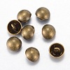 Alloy Shank Buttons BUTT-D054-11.5mm-06AB-1