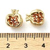 Brass Micro Pave Cubic Zirconia Pendants KK-H455-16G-3