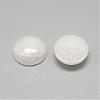Natural White Jade Cabochons G-R416-10mm-11-2