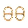 304 Stainless Steel Oval Links Connector Charms STAS-F366-02B-G-1