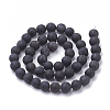 Electroplate Natural Druzy Geode Weathered Agate Beads Strands G-S284-8mm-01-2