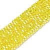 Transparent Glass Beads EGLA-A035-T4mm-B03-1