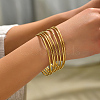 201 Stainless Steel Simple Thin Bangle TF0163-3
