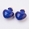 Handmade Lampwork Perfume Bottle Pendants LAMP-P044-F-2