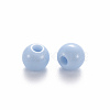 Opaque Acrylic Beads MACR-S370-C6mm-SS2113-2