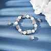 304 Stainless Steel Corrugated Beads STAS-UN0018-54P-3