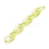Handmade Transparent Acrylic Cable Chains AJEW-JB00563-04-1