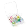 18Pcs 9 Style Printed Acrylic Pendants KY-LS0001-28-7