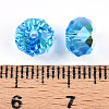 Electroplate Glass Beads EGLA-TAC0009-04A-3