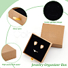 Kraft Paper Necklace Earring Storage Gift Drawer Boxes CON-WH0095-87B-4
