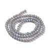 Electroplate Opaque Solid Color Glass Beads Strands EGLA-A034-P4mm-L13-2