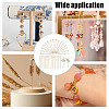 210Pcs 3 Styles Brass Head Pins KK-DR0001-28A-5