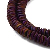 Electroplated Synthetic Non-magnetic Hematite Beads Strands G-H020-M01-20-3