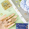 90Pcs 3 Colors Brass Leverback Earring Findings KK-SC0004-53-3