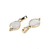 Natural White Moonstone Faceted Pendans X-KK-L218-004G-04-2
