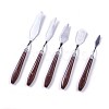 Tarnish Resistant Oil Painting Scraper Knife AJEW-L072-22-1