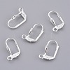 Brass Leverback Earring Findings KK-Z007-28S-1
