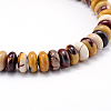 Rondelle Natural Mookaite Beads Strands G-F216-22-3