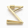 Brass Screw Carabiner Lock Charms KK-T046-001G-NF-3