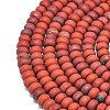 Natural Red Jasper Beads Strands G-P575-A17-6x4mm-3