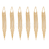 6Pcs Brass Big Pendant KK-HY0001-53-1