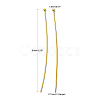 Brass Ball Head Pins X-RP0.7x60mm-G-5