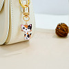 48Pcs 6 Styles Alloy Enamel Pendants ENAM-DR0001-04-5