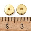 Rack Plating Brass Micro Pave Cubic Zirconia Beads KK-U030-27G-10-2