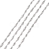 Tarnish Resistant 304 Stainless Steel Link Chains X-CHS-K001-83-1