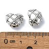 Tibetan Style Alloy Beads TIBEB-F065-08AS-14-3